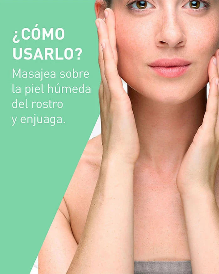 CERAVE Gel limpiador espumoso para el rostro