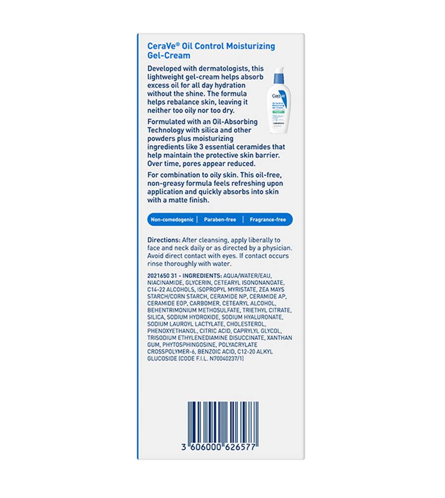 CERAVE Oil Control Moisturizing Gel-Cream