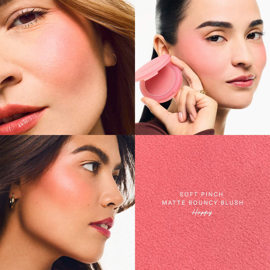 Rare Beauty by Selena Gomez  - Rubor Soft Pinch Matte Bouncy Blush - Happy