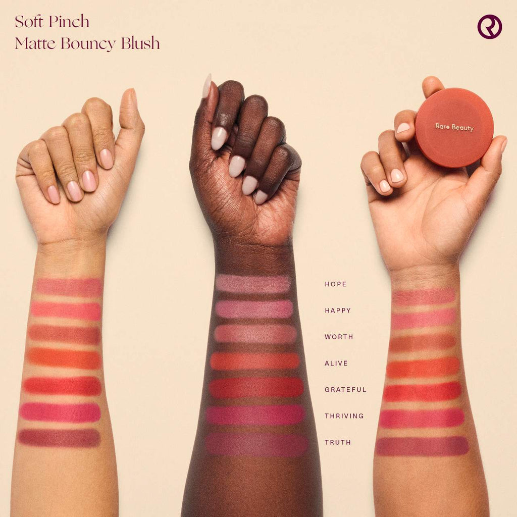 Rare Beauty by Selena Gomez  - Rubor Soft Pinch Matte Bouncy Blush - Happy