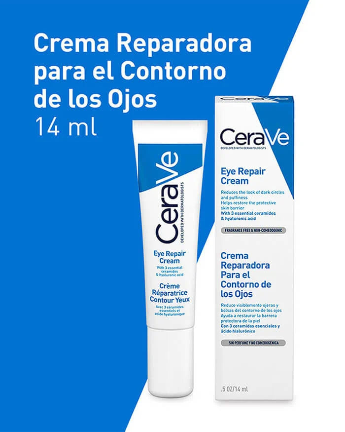 CERAVE Crema reparadora para el contorno de ojos