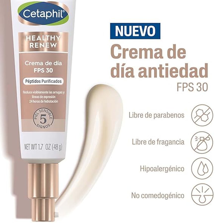 Cetaphil Healthy Renew Crema de Día Antiedad FPS 30 (50g)