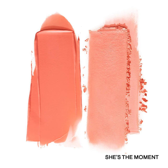 Rubor Major Headlines Double-Take Crème & Powder Blush Duo She Is The Moment - PATRICK TA