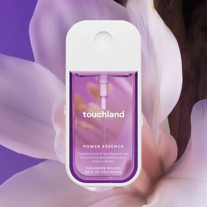 Bruma aromática Touchland Cashmere Woods Power Essence para cuerpo y cabello - Touchland