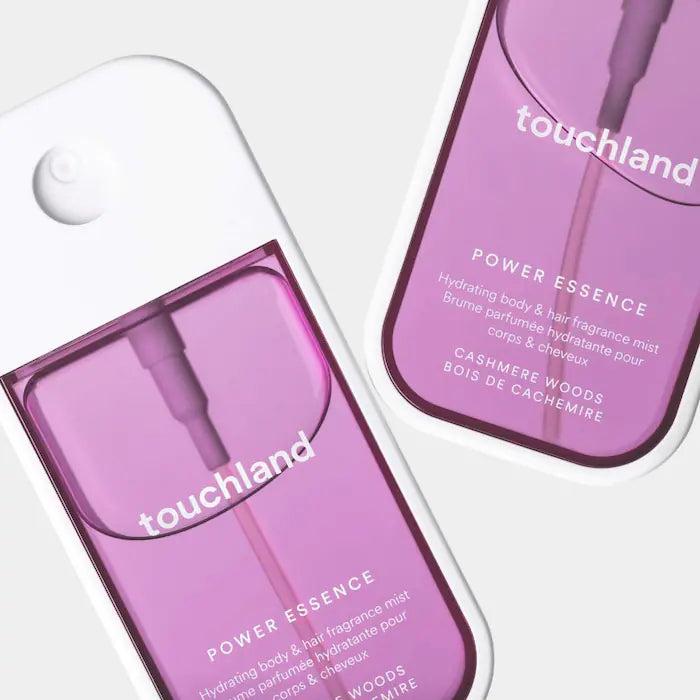 Bruma aromática Touchland Cashmere Woods Power Essence para cuerpo y cabello - Touchland