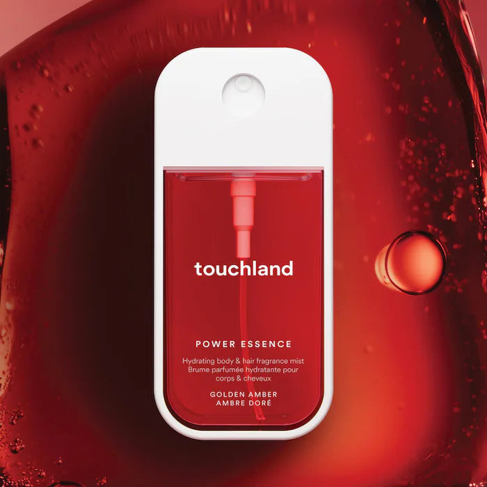 Bruma aromática para cuerpo y cabello Golden Amber Power Essence - Touchland