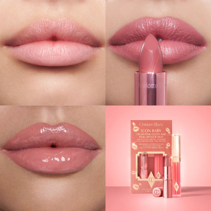 PRE-VENTA Charlotte Tilbury  K.I.S.S.I.N.G Lipstick and Lip Gloss Duos