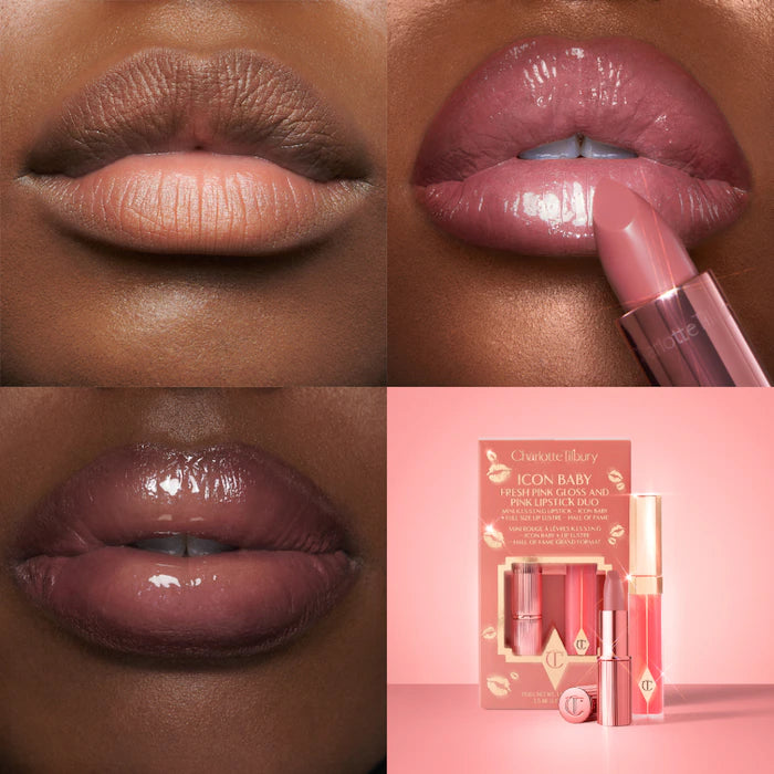 PRE-VENTA Charlotte Tilbury  K.I.S.S.I.N.G Lipstick and Lip Gloss Duos