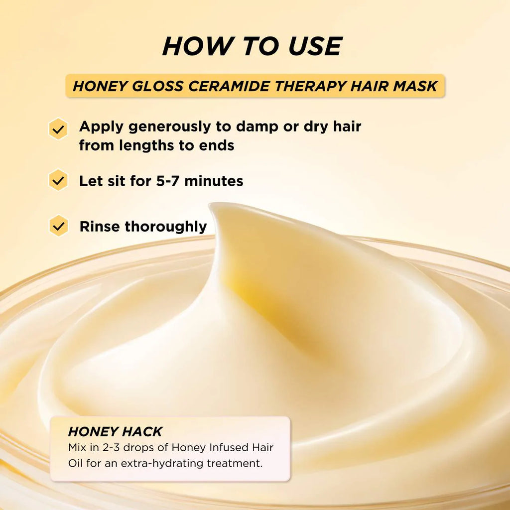 Mascarilla Hidratante Capilar Mini con Miel y Ceramidas – Gisou