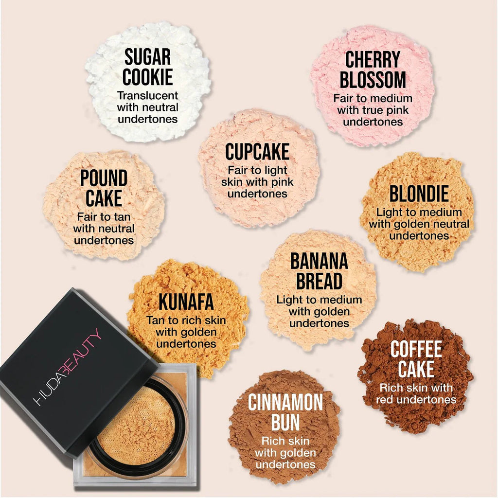 Polvo Suelto Easy Bake Loose Baking & Setting Powder - HUDA BEAUTY