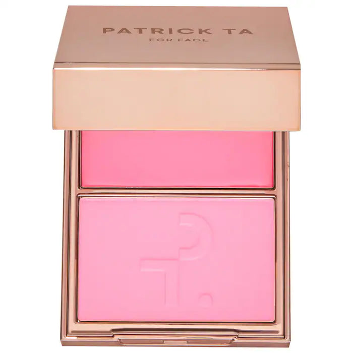 Rubor Major Headlines Double-Take Crème & Powder Blush Duo Just Enought - PATRICK TA