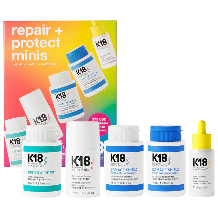 PRE-VENTA K18 Biomimetic Hairscience  Repair + Protect Minis Kit