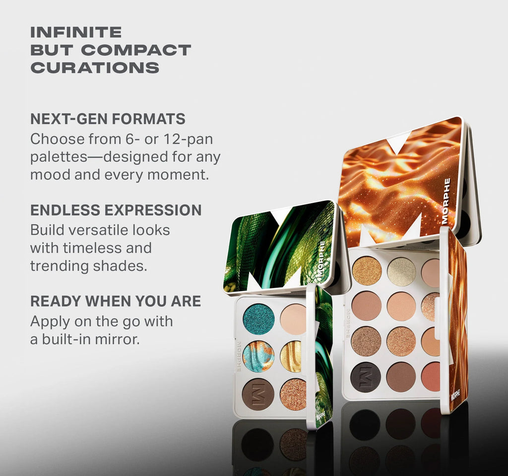 Paleta de Sombras ChromaPlus 6-Pan CodeX Python - Morphe