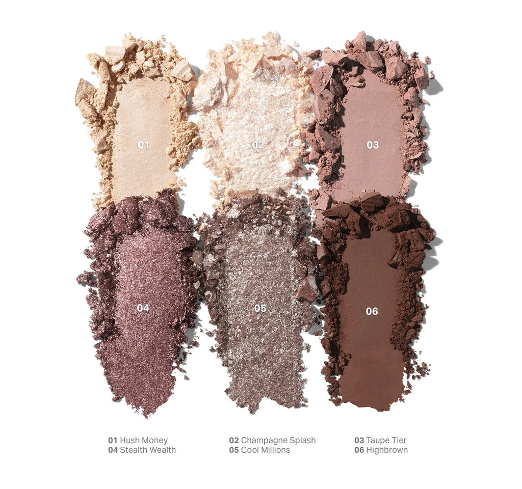 Paleta de Sombras ChromaPlus 6-Pan Rich Glitch - Morphe
