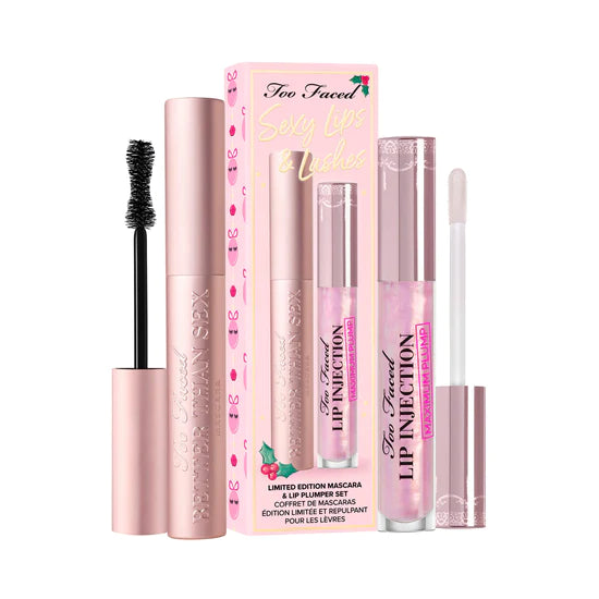 SEXY LIPS & LASHES MASCARA AND LIP PLUMPER SET - TOO FACED