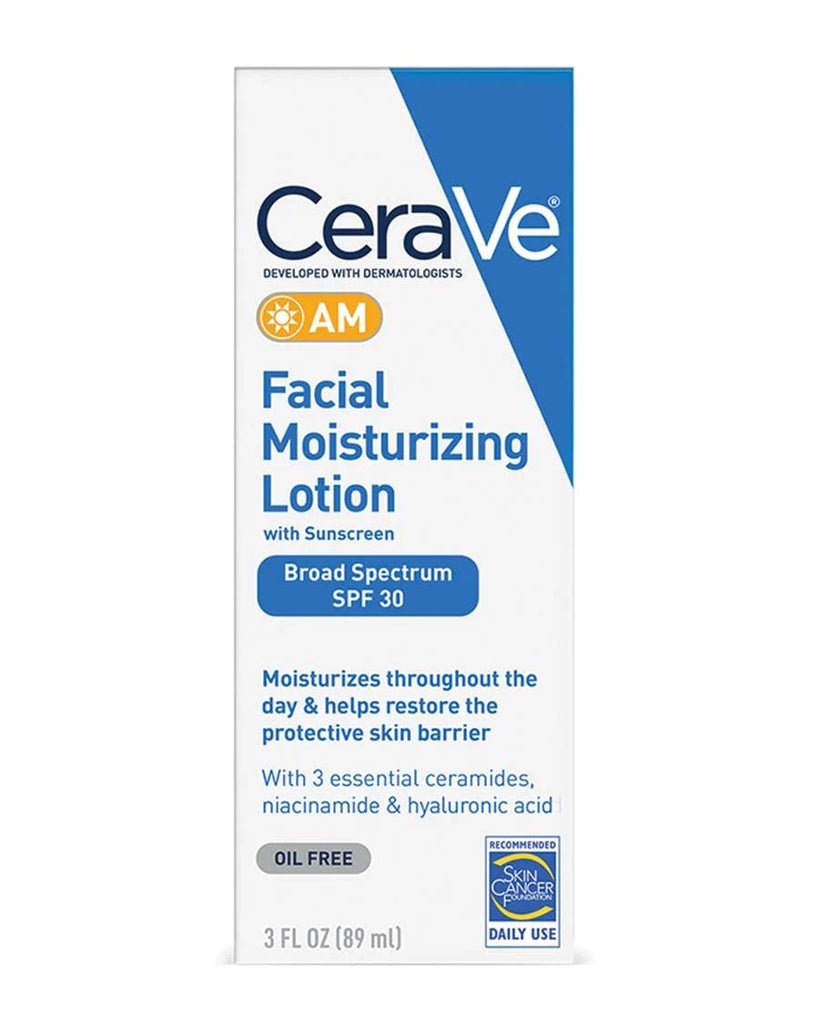 CERAVE Facial Moisturizing Lotion with Sunscreen AM