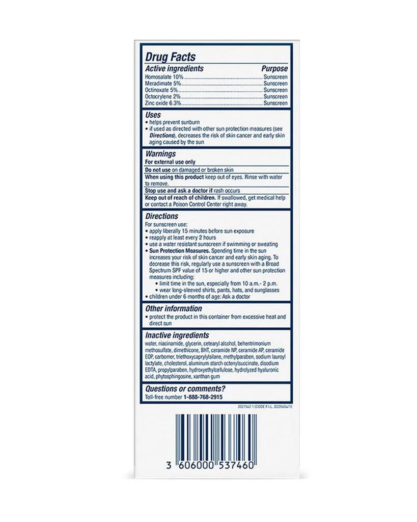 CERAVE Facial Moisturizing Lotion with Sunscreen AM