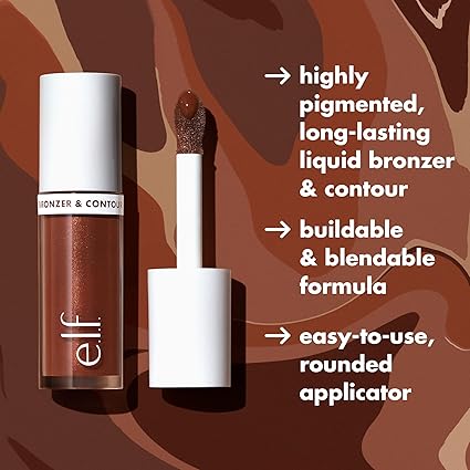 E.L.F Camo Liquid Bronzer & Contour - 3 LIGHT CLAIR