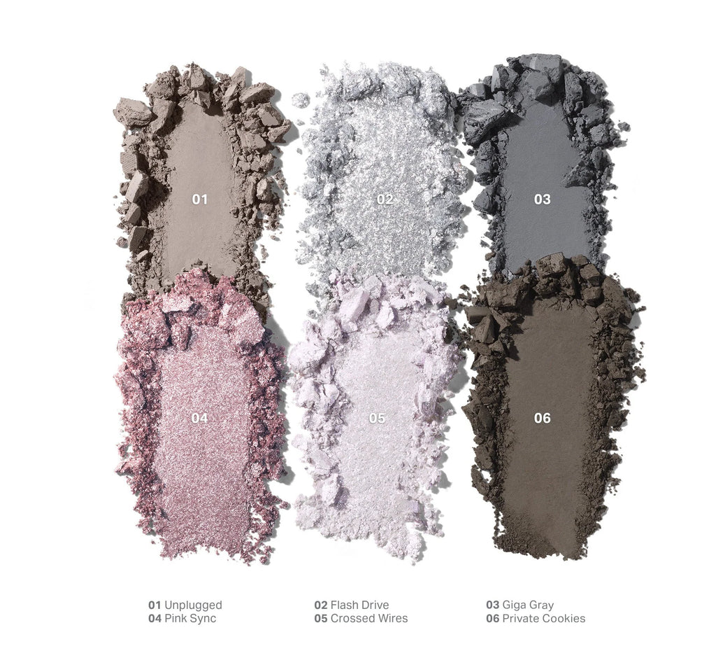 Paleta de Sombras ChromaPlus 6-Pan Cyber Chrome – Morphe