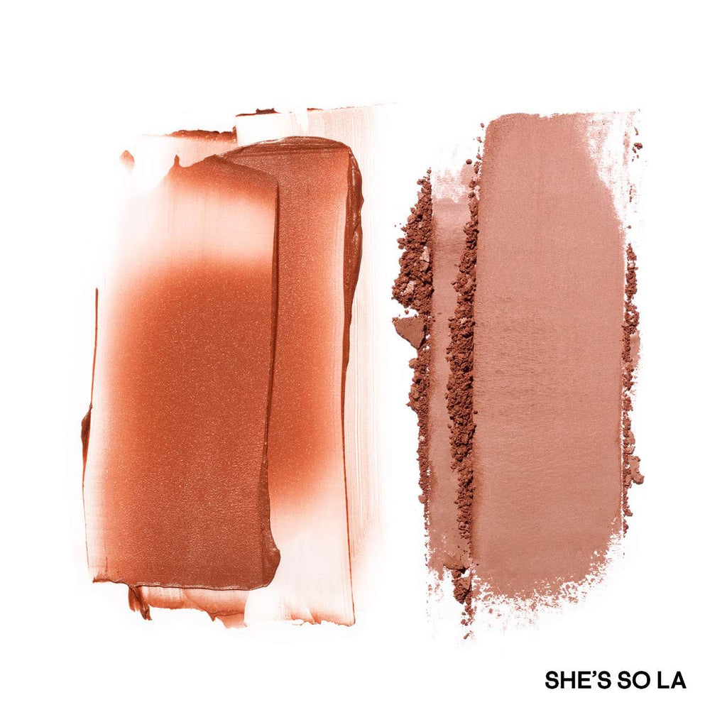 PATRICK TA  Major Headlines Double-Take Crème & Powder Blush Duo Bronzer Tono She's So LA