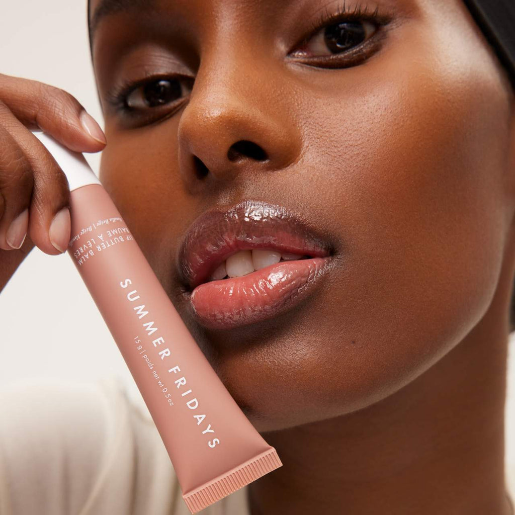 Lip Butter Balm for Hydration & Shine Vanilla Beige - Summer Fridays