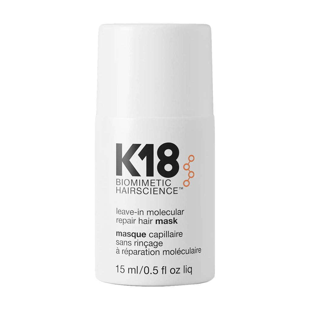 K18 - Mascarilla Capilar Reparadora Molecular sin Enjuague (15 ml)