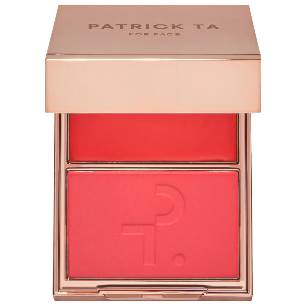 PATRICK TA - Rubor Major Headlines Double-Take Crème & Powder Blush Duo Tono She's Vibrant