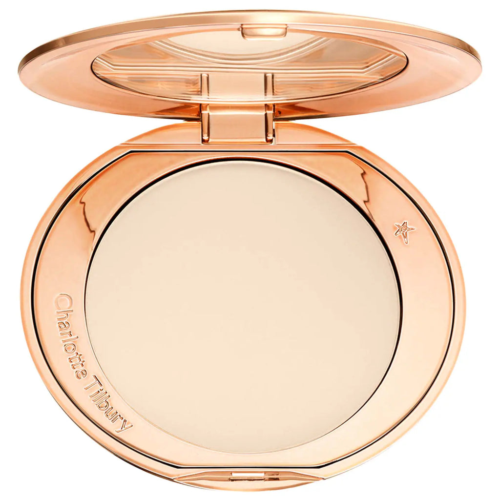 Polvo Compacto Airbrush Flawless Finish Refillable Setting Powder - Charlotte Tilbury