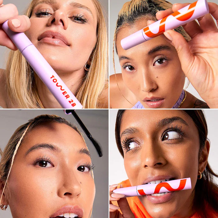 Tower 28 Beauty  MakeWaves Lengthening + Volumizing Mascara