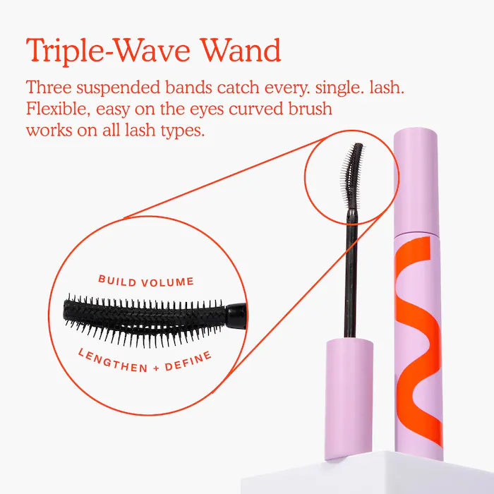 Tower 28 Beauty  MakeWaves Lengthening + Volumizing Mascara