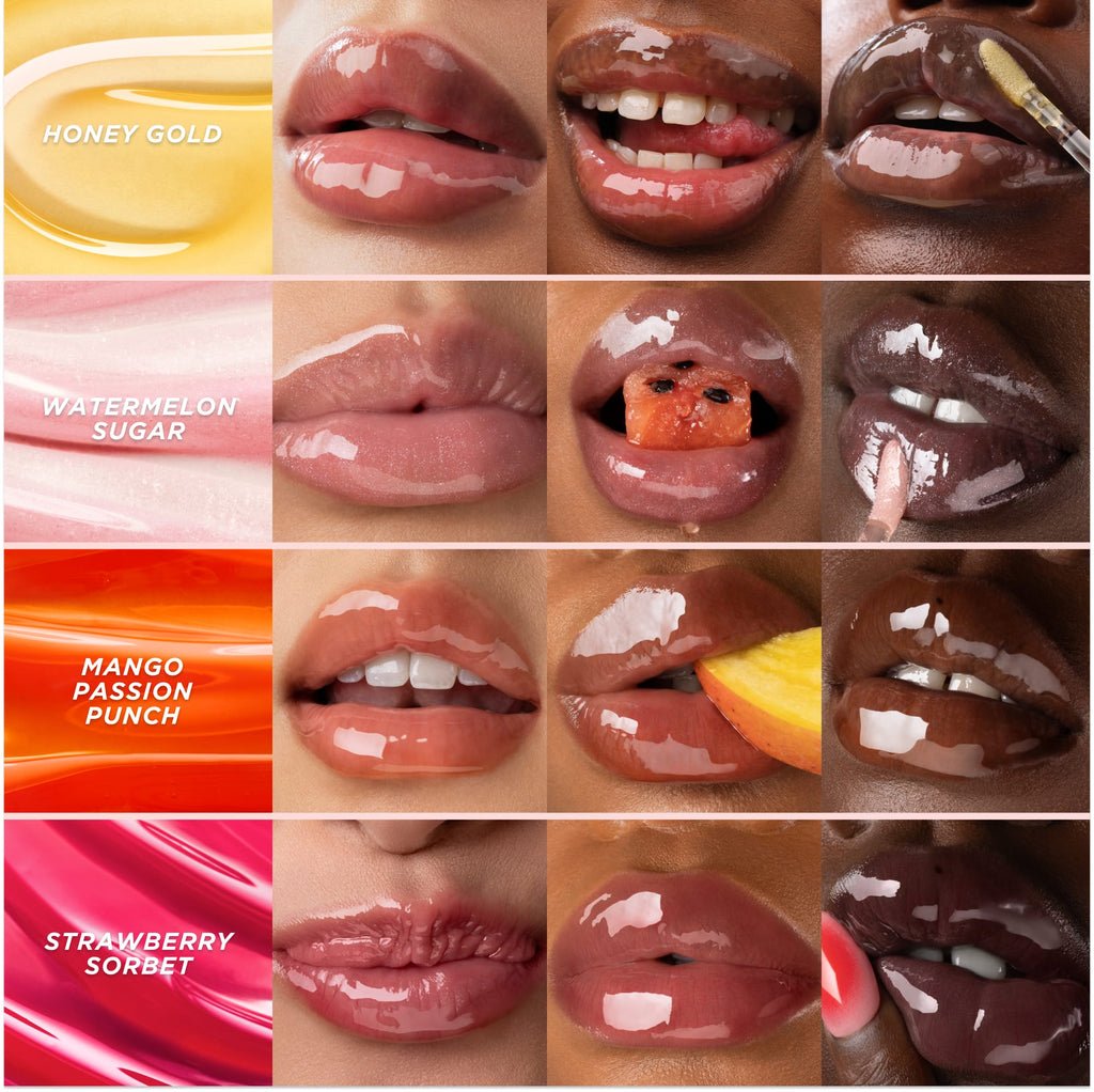 Watermelon Sugar Honey Infused Hydrating Lip Oil - GISOU
