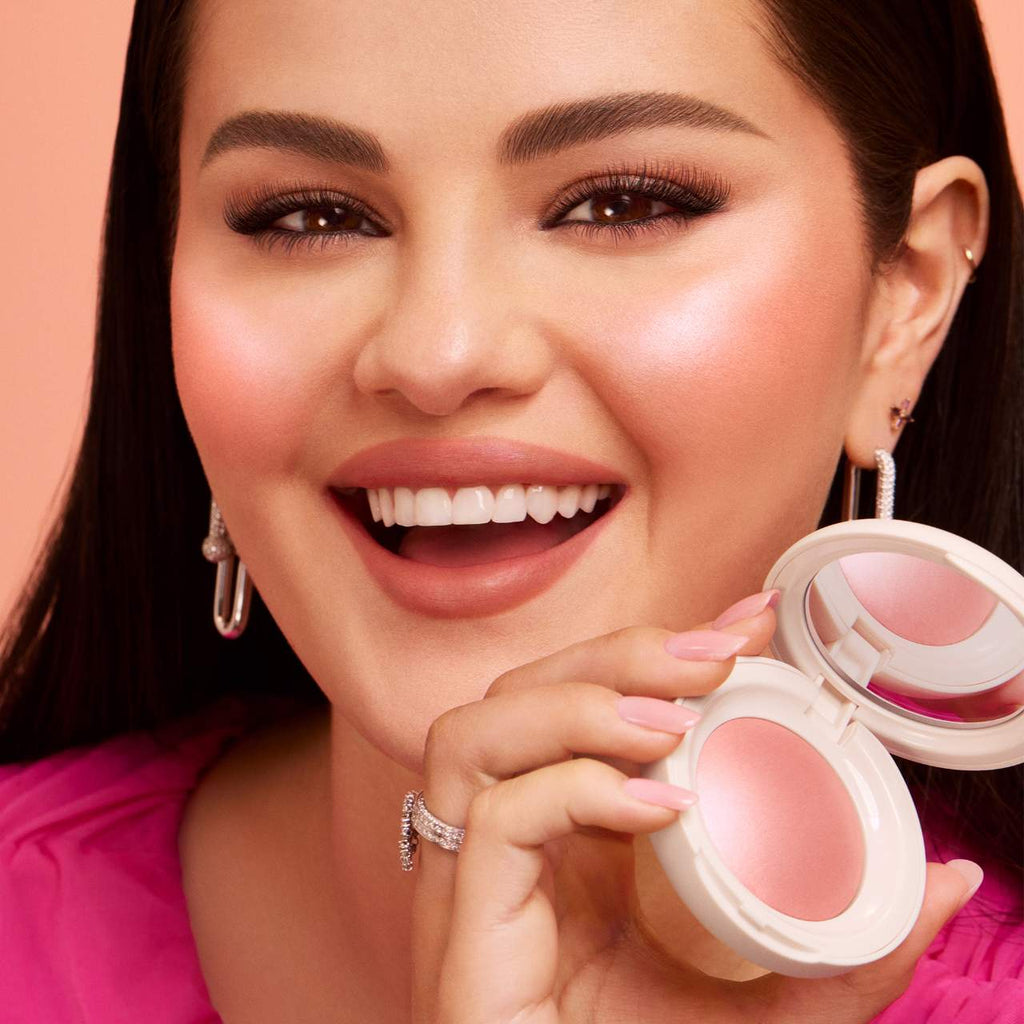 Rubor Soft Pinch Luminous Powder Blush Cheer Cheek Blush Rare Beauty by Selena Gomez