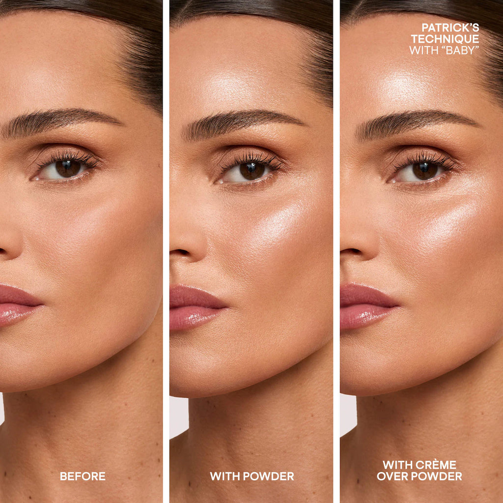 Major Glow Creme & Powder Light Reflecting Translucent Highlighter Duo  – PATRICK TA