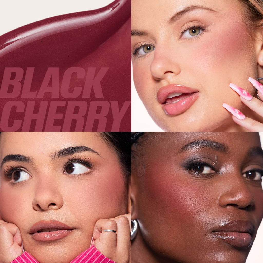 PRE-VENTA HUDA BEAUTY  Mini Baby Blush Duo Set - Strawberry Cream and Black Cherry