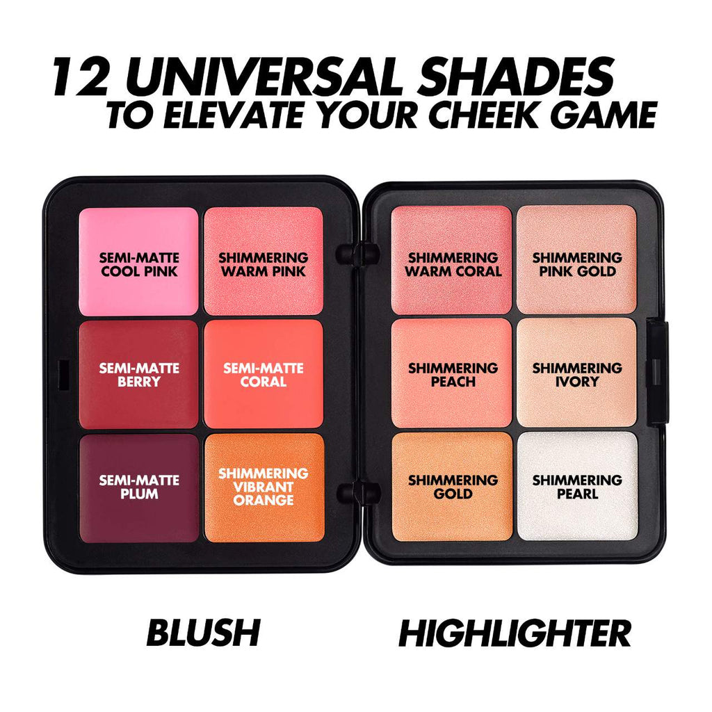 PRE-VENTA MAKE UP FOR EVER  HD Skin Blush & Glow Longwear Cream Face Palette