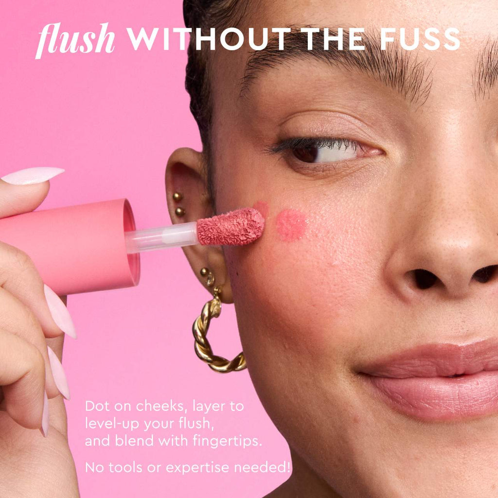 Rubor Cheek Blush Glow Recipe  Watermelon Glow Niacinamide Dewy Flush - Brightening Serum Blush Watermelon Flush