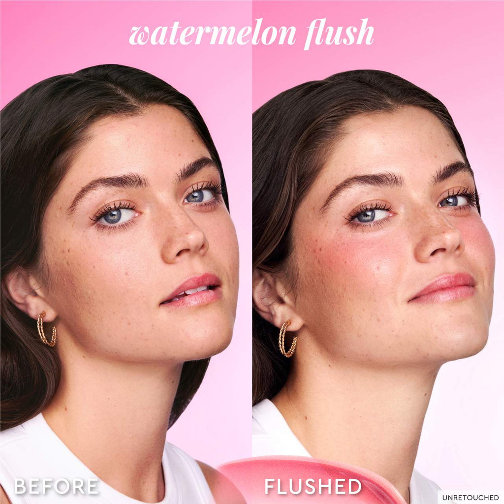 Rubor Cheek Blush Glow Recipe  Watermelon Glow Niacinamide Dewy Flush - Brightening Serum Blush Watermelon Flush