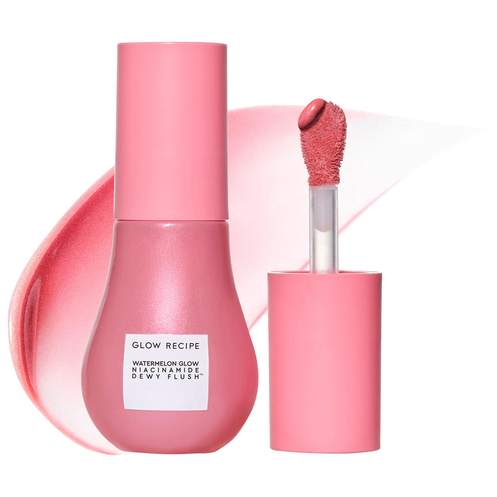 Rubor Cheek Blush Glow Recipe  Watermelon Glow Niacinamide Dewy Flush - Brightening Serum Blush Watermelon Flush