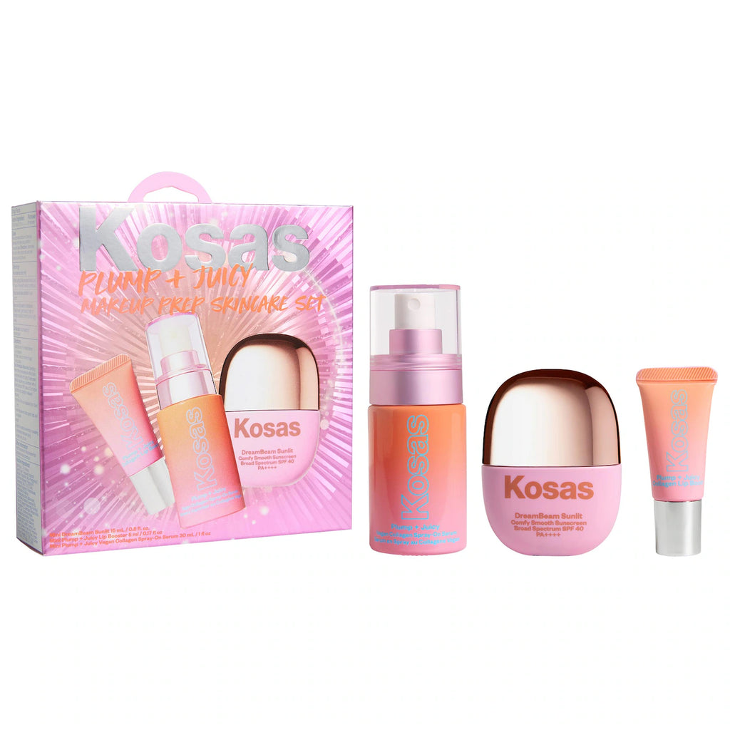 PRE-VENTA Kosas  Plump + Juicy Makeup Prep Skincare Set