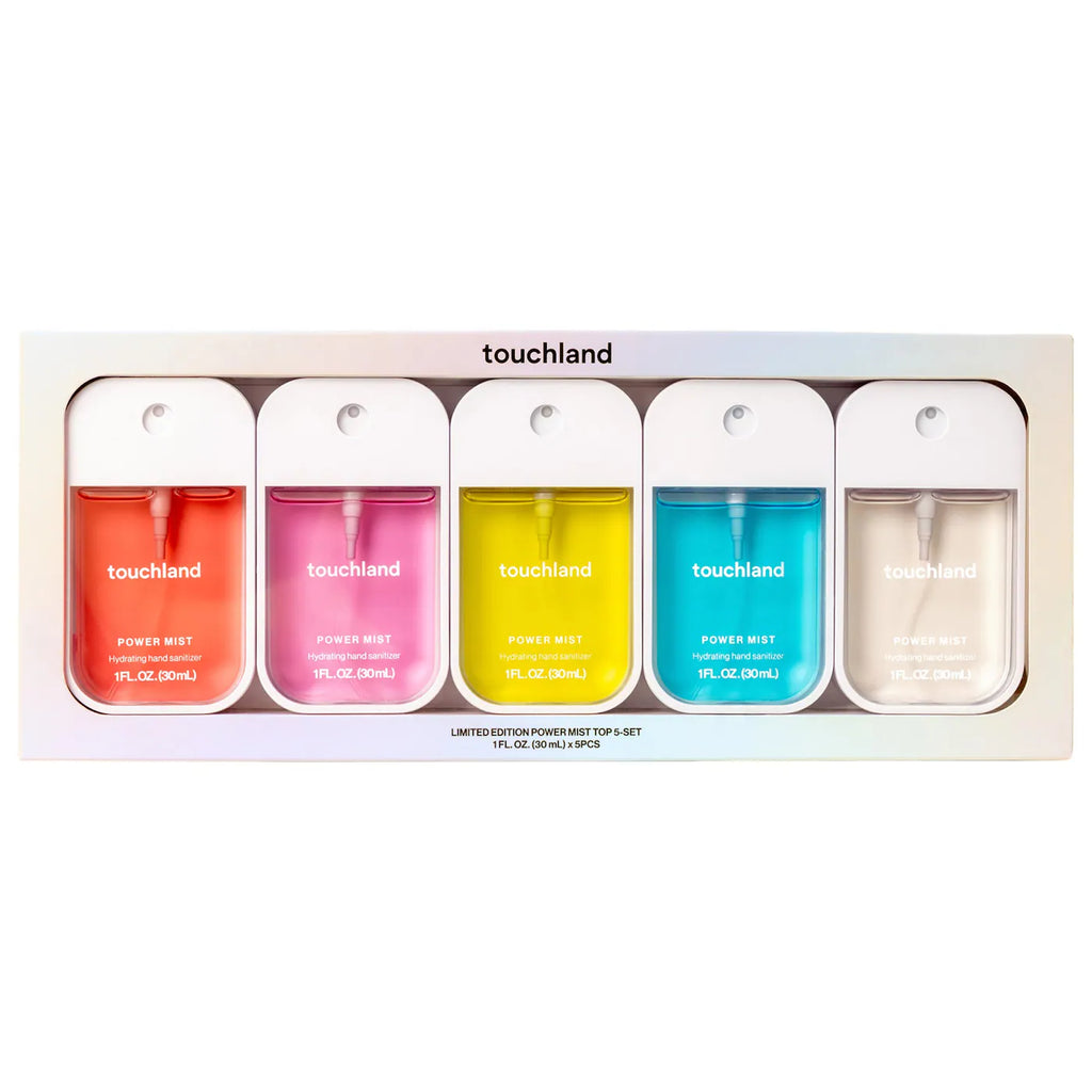 PRE-VENTA Set Power Mist Hidratante para Manos (Top 5 – Edición Limitada)  – Touchland
