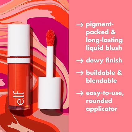 E.L.F Camo Liquid Blush - Gorg Orange